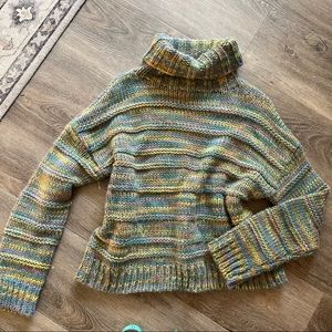 SOLD Colourful wool sweater